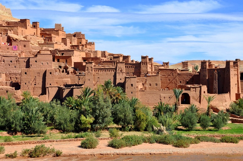 Medina , Kasbahs and Sahara desert dunes